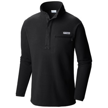 Columbia Harborside Fleece Big, Pullover Negros Para Hombre | 576082-HCD